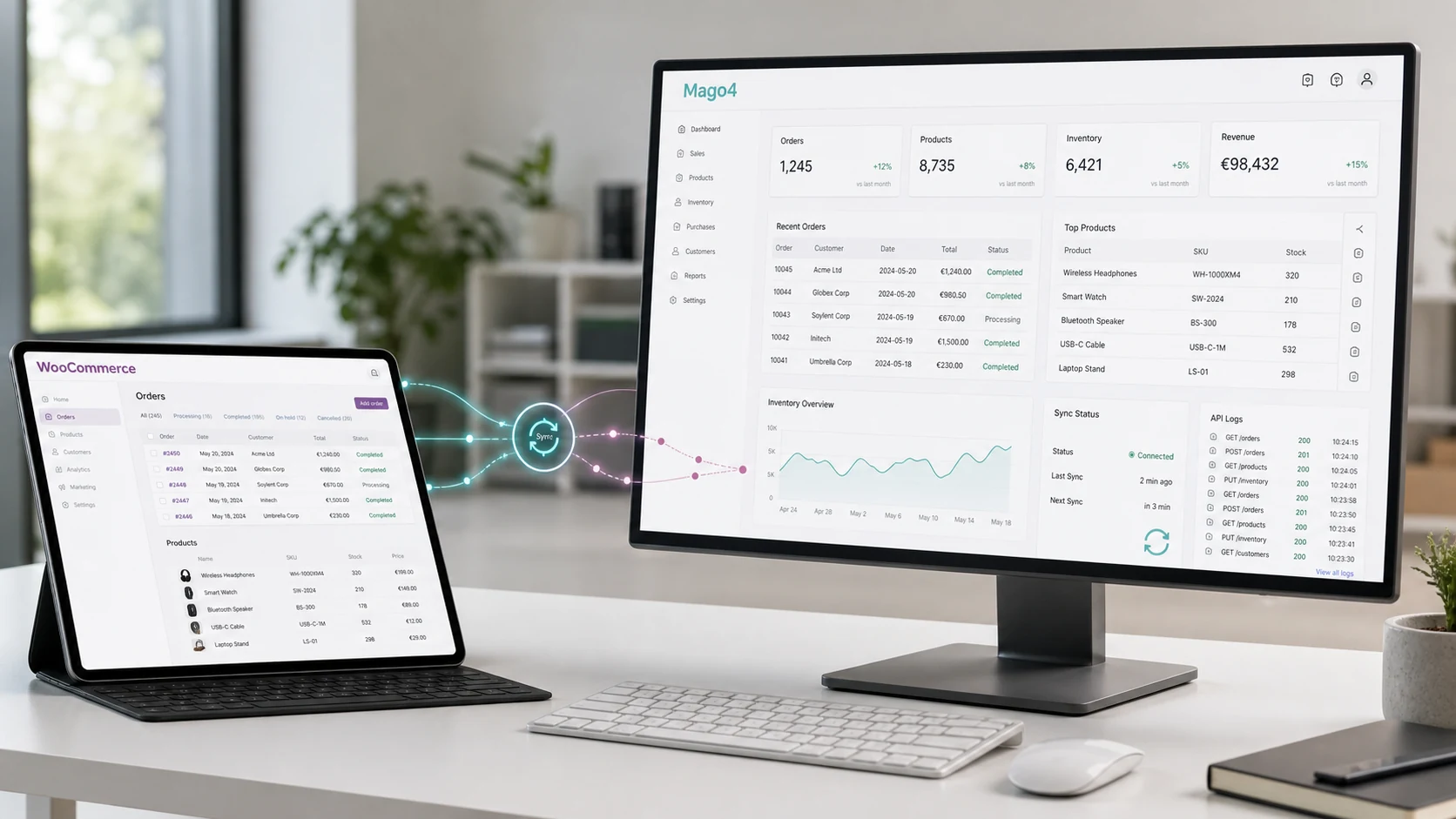 Connettore tra Mago4 e WooCommerce